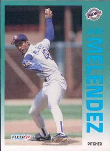 #615 Jose Melendez - San Diego Padres - 1992 Fleer Baseball
