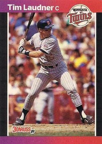 #615 Tim Laudner - Minnesota Twins - 1989 Donruss Baseball