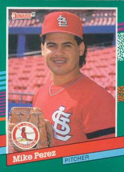 #615 Mike Perez - St. Louis Cardinals - 1991 Donruss Baseball