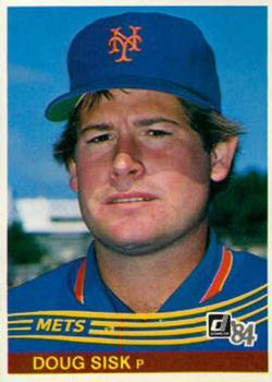 #615 Doug Sisk - New York Mets - 1984 Donruss Baseball