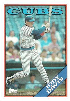 #615 Jody Davis - Chicago Cubs - 1988 Topps Baseball