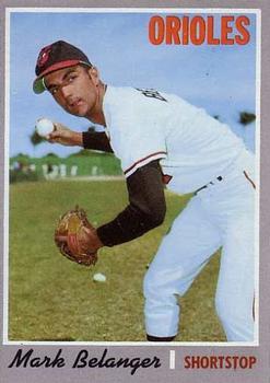 #615 Mark Belanger - Baltimore Orioles - 1970 Topps Baseball