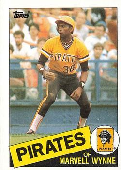 #615 Marvell Wynne - Pittsburgh Pirates - 1985 Topps Baseball