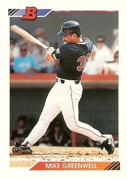 #615 Mike Greenwell - Boston Red Sox - 1992 Bowman Baseball