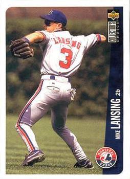 #615 Mike Lansing - Montreal Expos - 1996 Collector's Choice Baseball