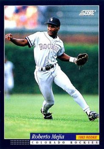 #615 Roberto Mejia - Colorado Rockies -1994 Score Baseball