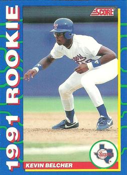 #15 Kevin Belcher - Texas Rangers - 1991 Score Rookies Baseball