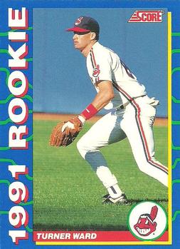 #4 Turner Ward - Cleveland Indians - 1991 Score Rookies Baseball