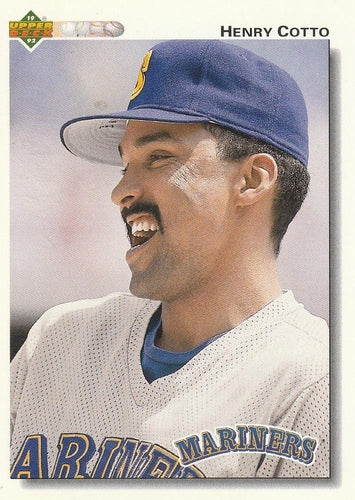 #616 Henry Cotto - Seattle Mariners - 1992 Upper Deck Baseball