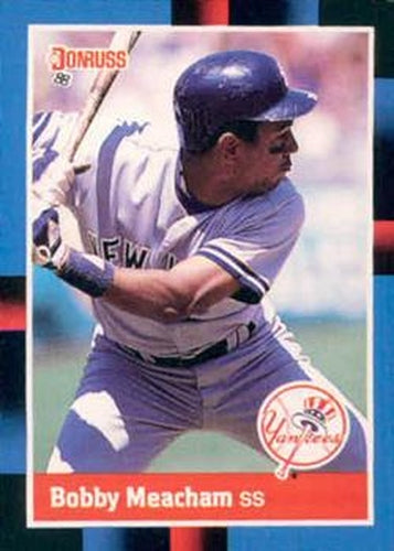 #616 Bobby Meacham - New York Yankees - 1988 Donruss Baseball