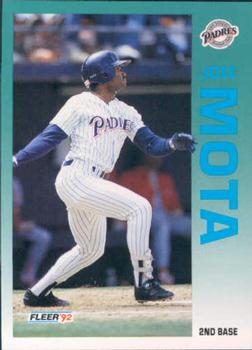 #616 Jose Mota - San Diego Padres - 1992 Fleer Baseball