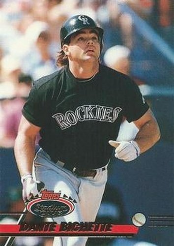 #616 Dante Bichette - Colorado Rockies - 1993 Stadium Club Baseball