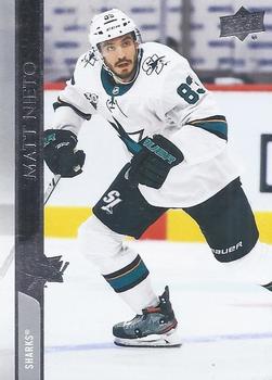 #616 Matt Nieto - San Jose Sharks - 2020-21 Upper Deck Hockey