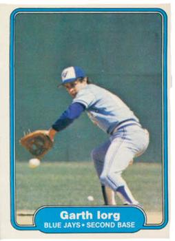 #616 Garth Iorg - Toronto Blue Jays - 1982 Fleer Baseball
