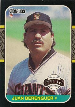 #616 Juan Berenguer - San Francisco Giants - 1987 Donruss Baseball