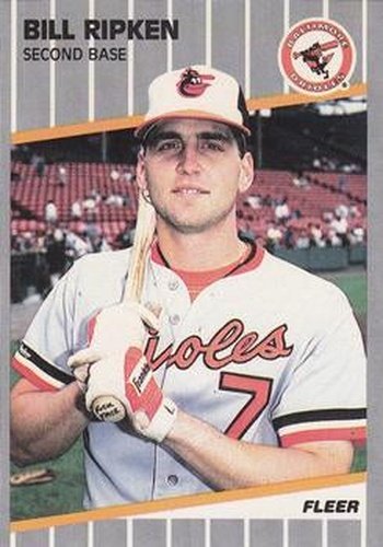 #616 Bill Ripken - Baltimore Orioles - 1989 Fleer Baseball