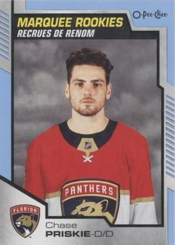 #616 Chase Priskie - Florida Panthers - 2020-21 O-Pee-Chee Update Blue Hockey
