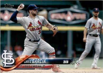 #616 Greg Garcia - St. Louis Cardinals - 2018 Topps Baseball