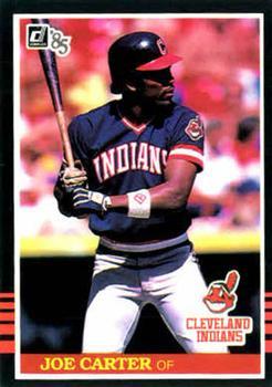 #616 Joe Carter - Cleveland Indians - 1985 Donruss Baseball