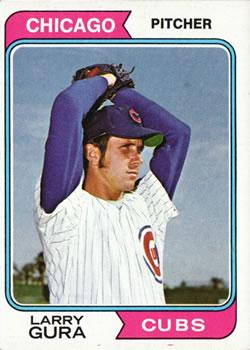 #616 Larry Gura - Chicago Cubs - 1974 Topps Baseball