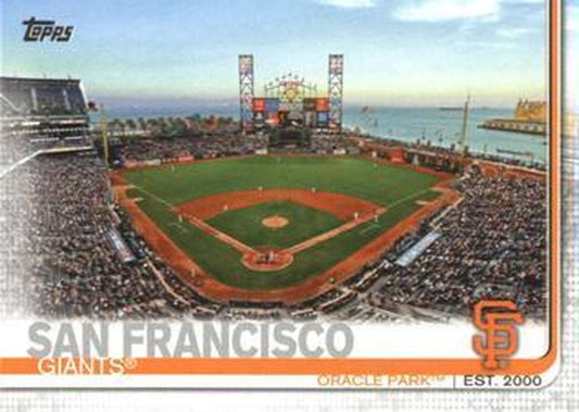 #616 Oracle Park - San Francisco Giants - 2019 Topps Baseball