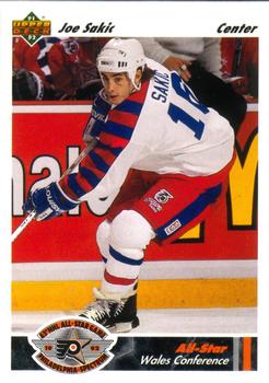 #616 Joe Sakic - Quebec Nordiques - 1991-92 Upper Deck Hockey