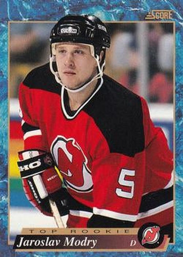 #616 Jaroslav Modry - New Jersey Devils - 1993-94 Score Canadian Hockey