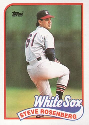 #616 Steve Rosenberg - Chicago White Sox - 1989 Topps Baseball