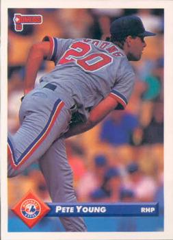 #616 Pete Young - Montreal Expos - 1993 Donruss Baseball