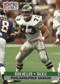 #616 Ron Heller - Philadelphia Eagles - 1991 Pro Set Football