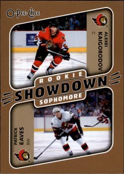 #616 Patrick Eaves / Alexei Kaigorodov - Ottawa Senators - 2006-07 O-Pee-Chee Hockey