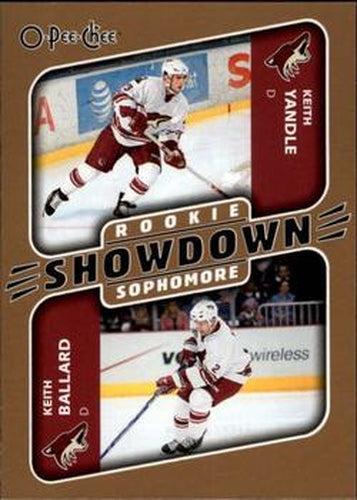 #617 Keith Ballard / Keith Yandle - Phoenix Coyotes - 2006-07 O-Pee-Chee Hockey