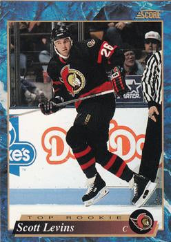 #617 Scott Levins - Ottawa Senators - 1993-94 Score Canadian Hockey