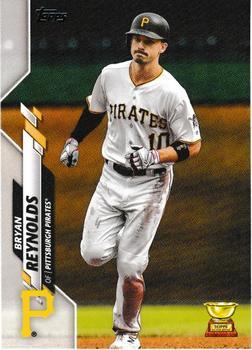 #617 Bryan Reynolds - Pittsburgh Pirates - 2020 Topps Baseball