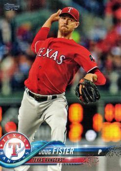 #617 Doug Fister - Texas Rangers - 2018 Topps Baseball