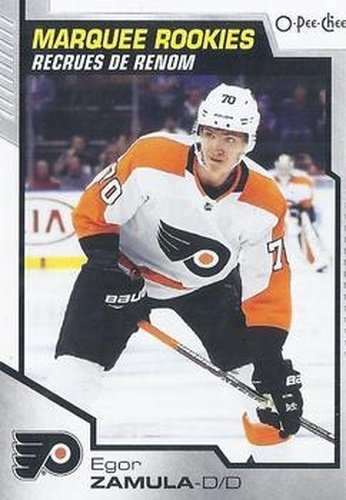 #617 Egor Zamula - Philadelphia Flyers - 2020-21 O-Pee-Chee Update Hockey
