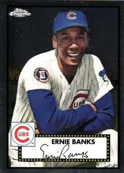 #617 Ernie Banks - Chicago Cubs - 2021 Topps Chrome Platinum Anniversary Baseball