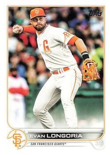 #617 Evan Longoria - San Francisco Giants - 2022 Topps Baseball