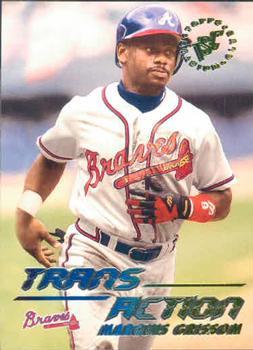 #617 Marquis Grissom - Atlanta Braves - 1995 Stadium Club Baseball