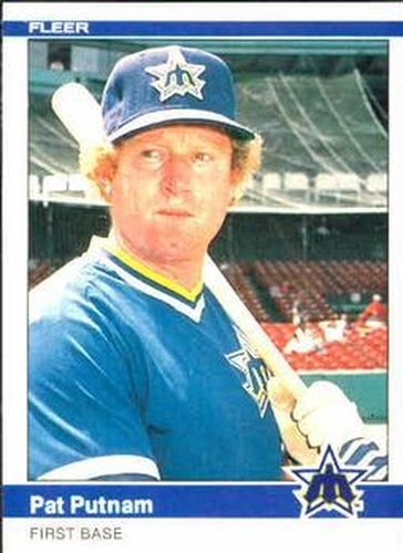 #617 Pat Putnam - Seattle Mariners - 1984 Fleer Baseball