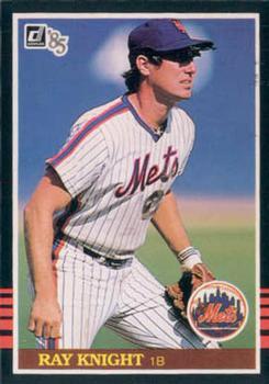 #617 Ray Knight - New York Mets - 1985 Donruss Baseball