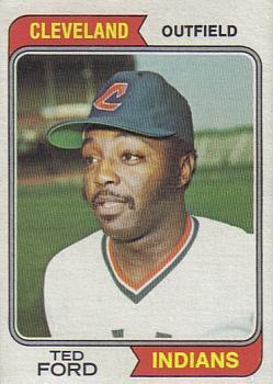 #617 Ted Ford - Cleveland Indians - 1974 Topps Baseball