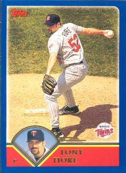 #617 Tony Fiore - Minnesota Twins - 2003 Topps Baseball