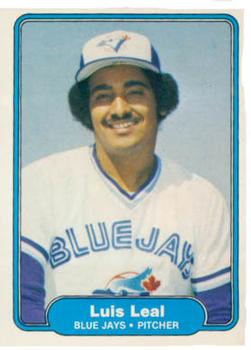 #617 Luis Leal - Toronto Blue Jays - 1982 Fleer Baseball