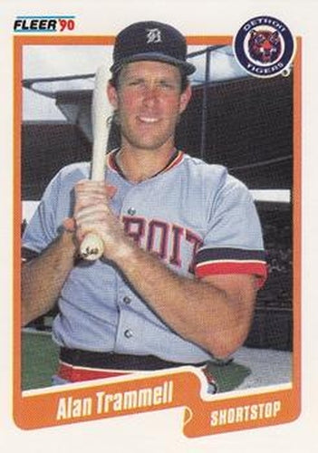 #617 Alan Trammell - Detroit Tigers - 1990 Fleer USA Baseball