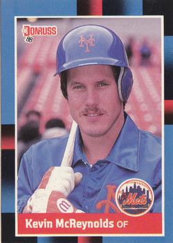 #617 Kevin McReynolds - New York Mets - 1988 Donruss Baseball