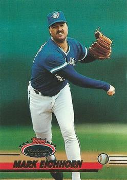 #617 Mark Eichhorn - Toronto Blue Jays - 1993 Stadium Club Baseball