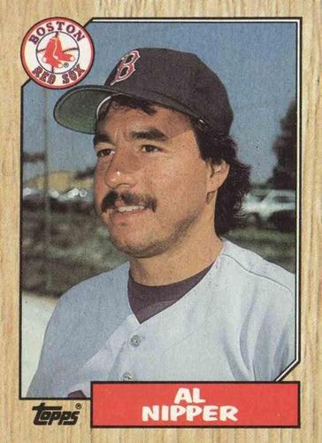 #617 Al Nipper - Boston Red Sox - 1987 Topps Baseball