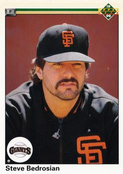 #618 Steve Bedrosian - San Francisco Giants - 1990 Upper Deck Baseball