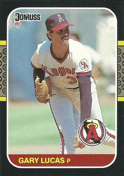 #618 Gary Lucas - California Angels - 1987 Donruss Baseball